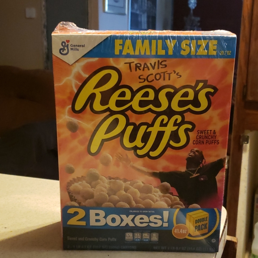 Travis Scott  special edition Reese's puffs